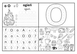 Karty pracy- alfabet